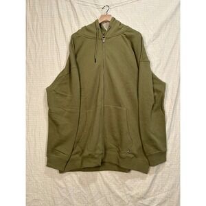 Dixxon Flannel Co Mens Olive Green Ground Up Customs Hoodie 5X Sweatshirt #2125